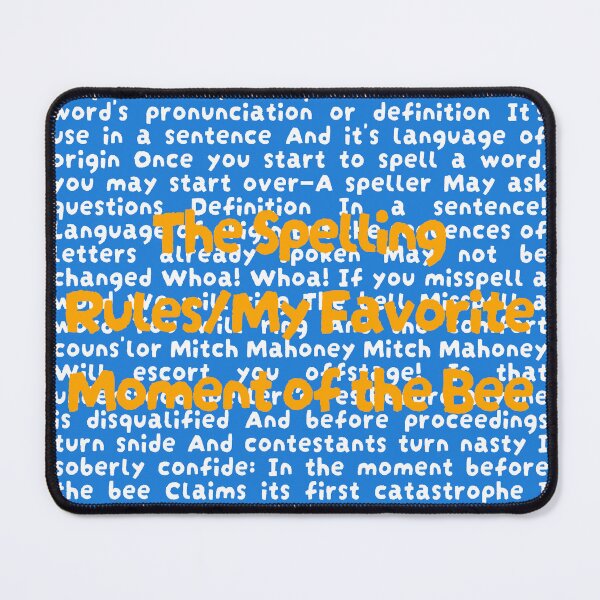 Item preview, 25th annual putnam county spelling bee Lyrics designed and sold by broadwaygirl142.