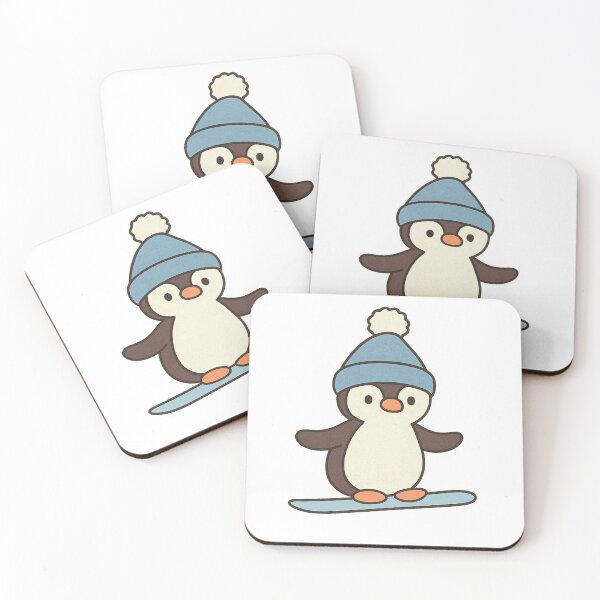 Item preview, Peanut Penguin Snowboarding designed and sold by DecalRush.