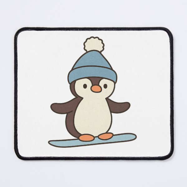 Item preview, Peanut Penguin Snowboarding designed and sold by DecalRush.
