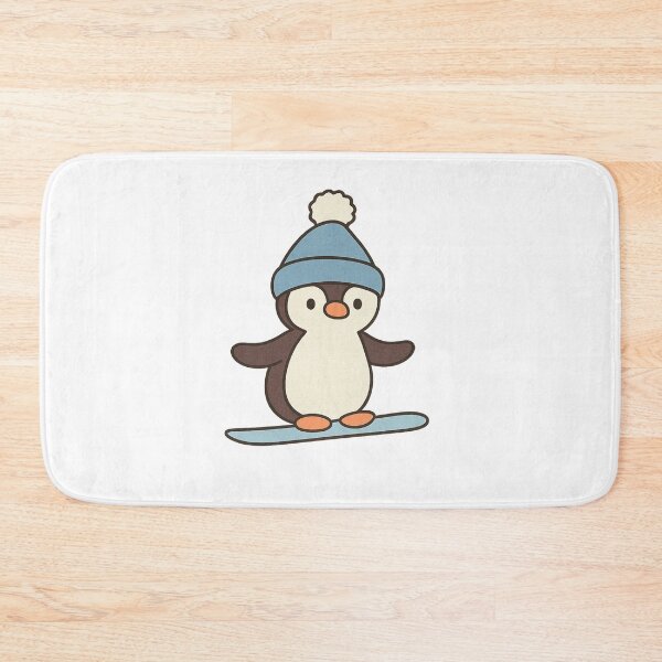 Item preview, Peanut Penguin Snowboarding designed and sold by DecalRush.