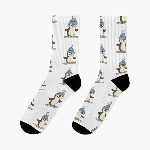 Item preview, Peanut Penguin Snowboarding designed and sold by DecalRush.