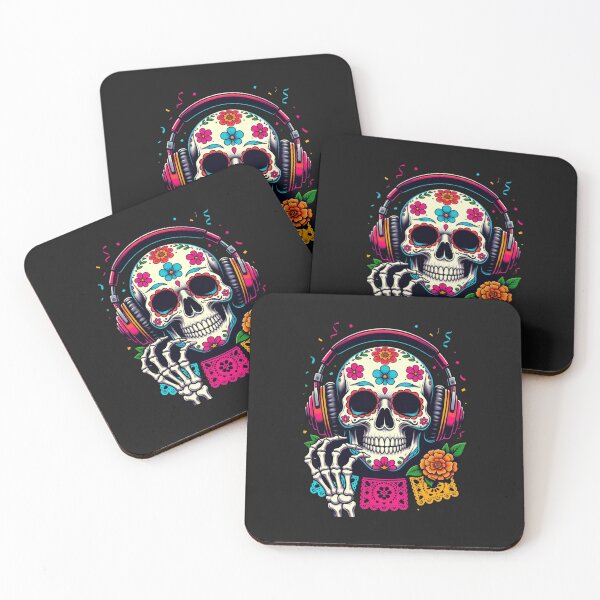 Item preview, cinco de mayo Sugar Skull Music Lover designed and sold by GrumpySableye.