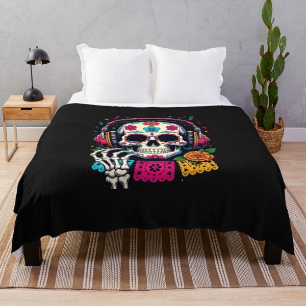 Item preview, cinco de mayo Sugar Skull Music Lover designed and sold by GrumpySableye.
