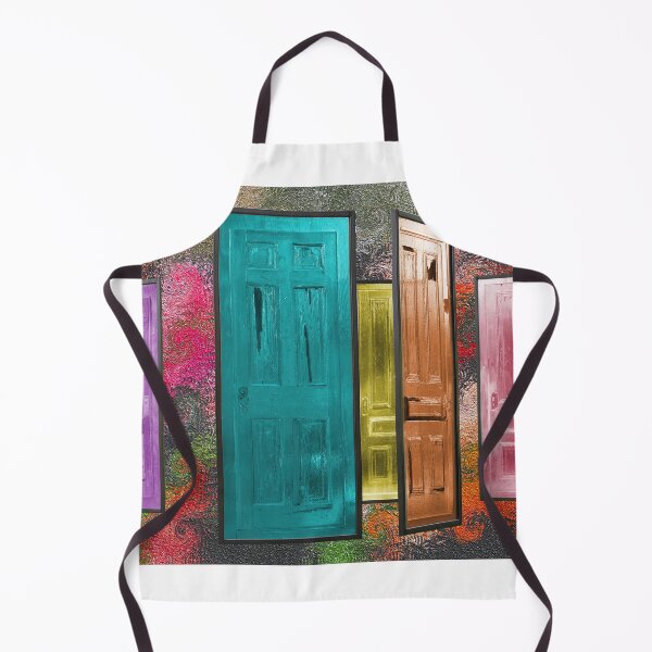 Item preview, Colored Doors Against a Colorful Textured Background designed and sold by BostonArcImage.