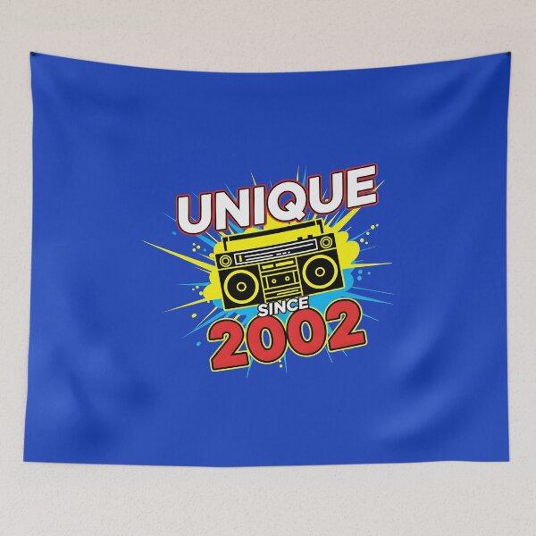 Item preview, Unique Since 2002 – Retro Boombox & Street Style Design for your birthday designed and sold by Fuechse.