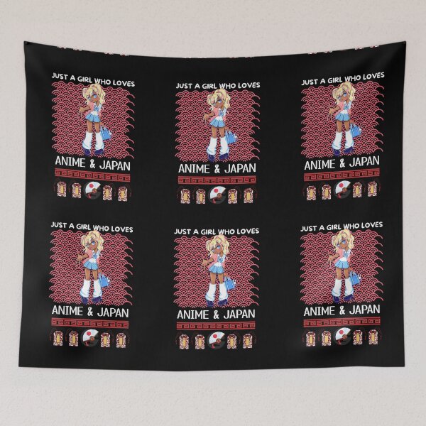 Item preview, Just A Girl Who Loves Anime & Japan  designed and sold by Tokyotopia.