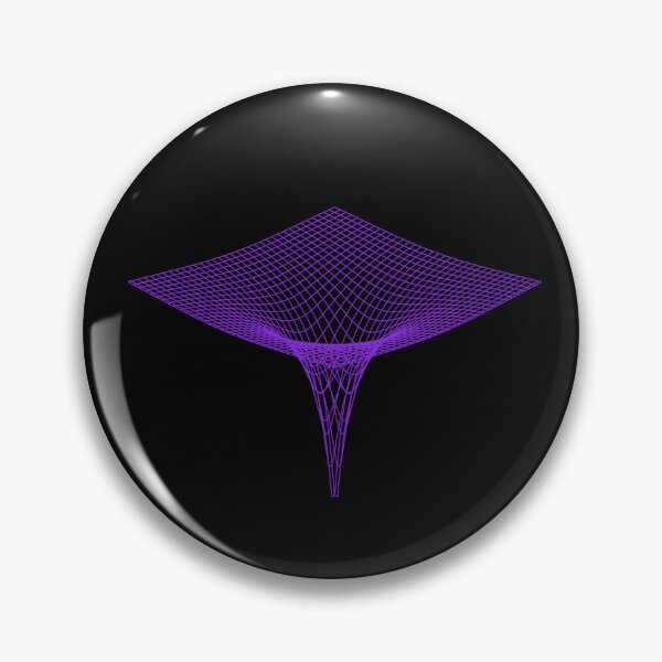 Item preview, Spacetime Gravity Well - General Relativity Wireframe Grid designed and sold by CosmicEquations.