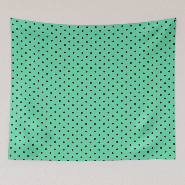 Aperçu de l'œuvre Motif à pois verts et bruns créée et vendue par RishabhArts1.