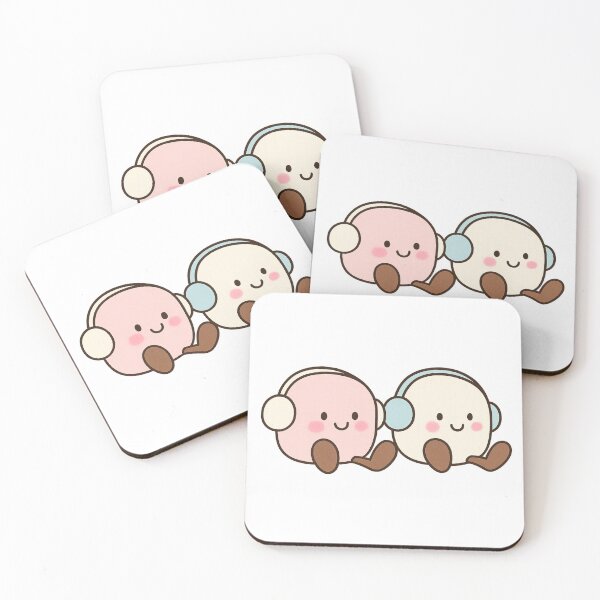 Item preview, Amuseable Toastie Pink And White Marshmallows designed and sold by DecalRush.