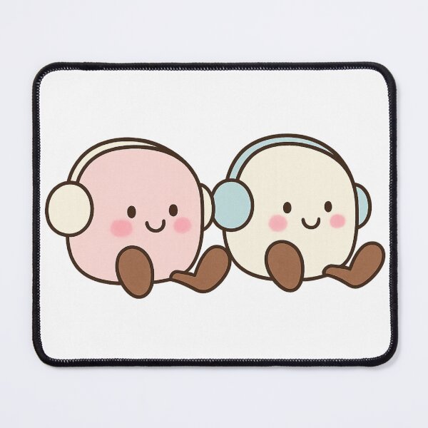 Item preview, Amuseable Toastie Pink And White Marshmallows designed and sold by DecalRush.