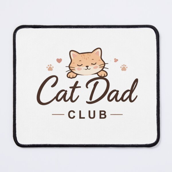 Item preview, Cat Dad Club Minimal Cute Cat Lover Design designed and sold by Sanika arts .