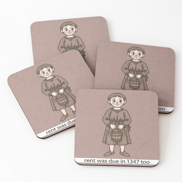Item preview, Rent Was Due Medieval Peasant - Zoomer Humor Meme designed and sold by PictorialWhimsy.