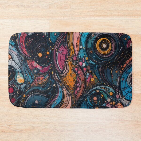Item preview, Painted wild reality tech pattern in boho aesthetic designed and sold by Hot4Shirt.