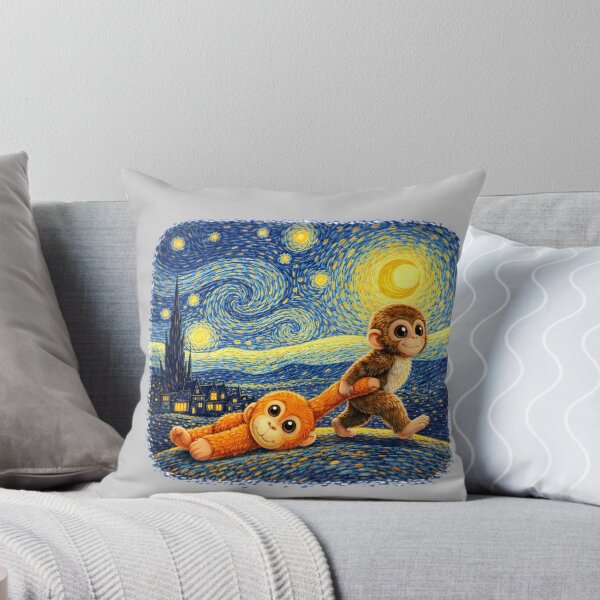 Item preview, Starry Night Inspired Monkey Punch Swirling Cut Monkey Punch designed and sold by KathieFaugh.