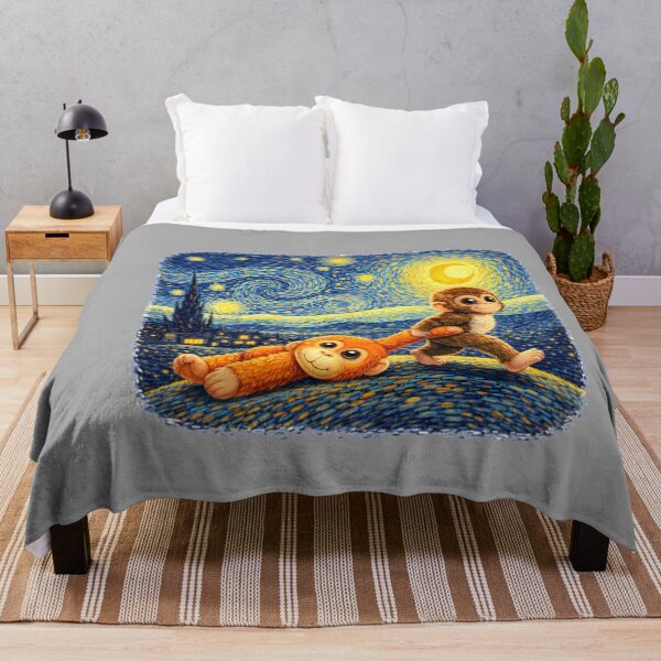 Item preview, Starry Night Inspired Monkey Punch Swirling Cut Monkey Punch designed and sold by KathieFaugh.