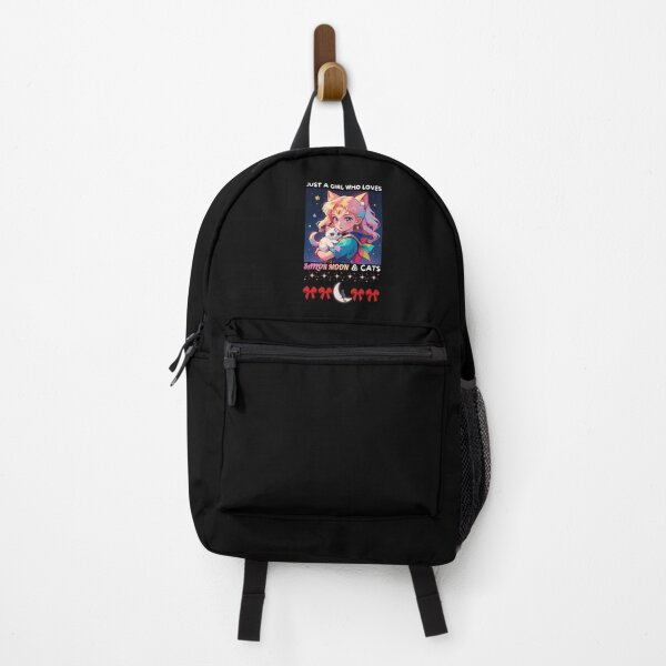 Item preview, Just A Girl Who Loves Sailor Moon & Cats designed and sold by Tokyotopia.