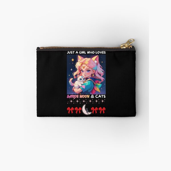 Item preview, Just A Girl Who Loves Sailor Moon & Cats designed and sold by Tokyotopia.