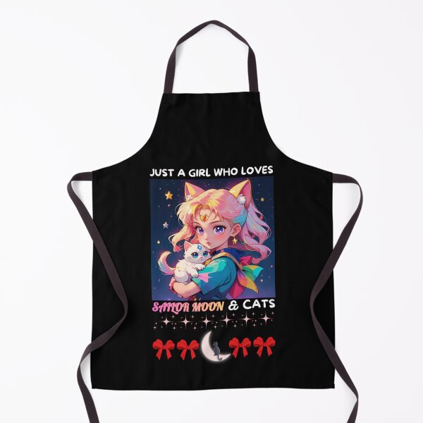 Item preview, Just A Girl Who Loves Sailor Moon & Cats designed and sold by Tokyotopia.