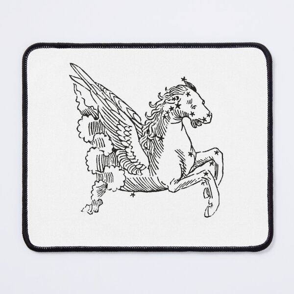 Item preview, Vintage Pegasus Constellation – Antique Celestial Star Map Illustration designed and sold by SmashingMonkeys.