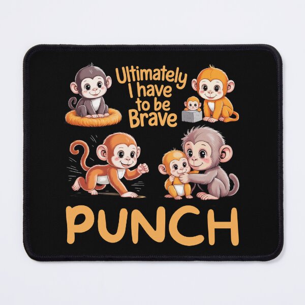 Item preview, Baby Monkey Punch  designed and sold by ZACK ART.