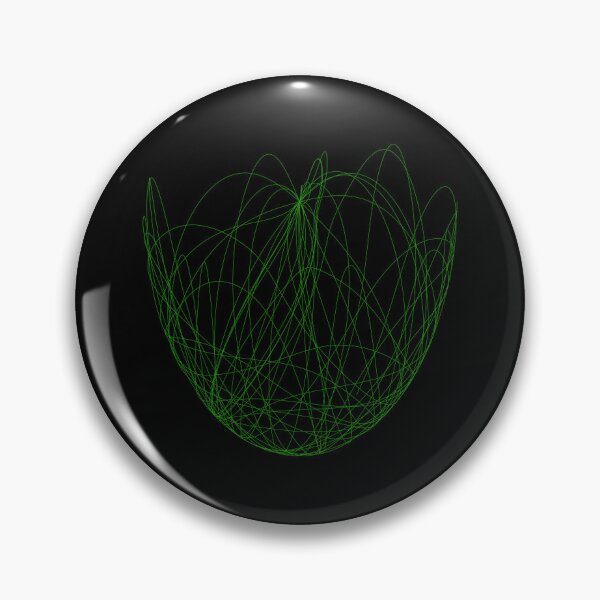 Item preview, Chaotic Double Pendulum Trajectory - Physics Simulation designed and sold by CosmicEquations.