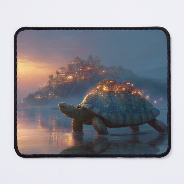 Item preview, Giant Turtle Carrying a Village designed and sold by Rtymer.