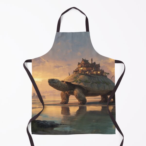 Item preview, Giant Turtle Carrying a Village designed and sold by Rtymer.