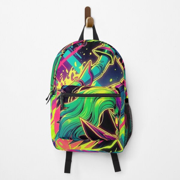 Item preview, Neon Cyber Maiden: Toxic Pink & Green designed and sold by RadaQueen.