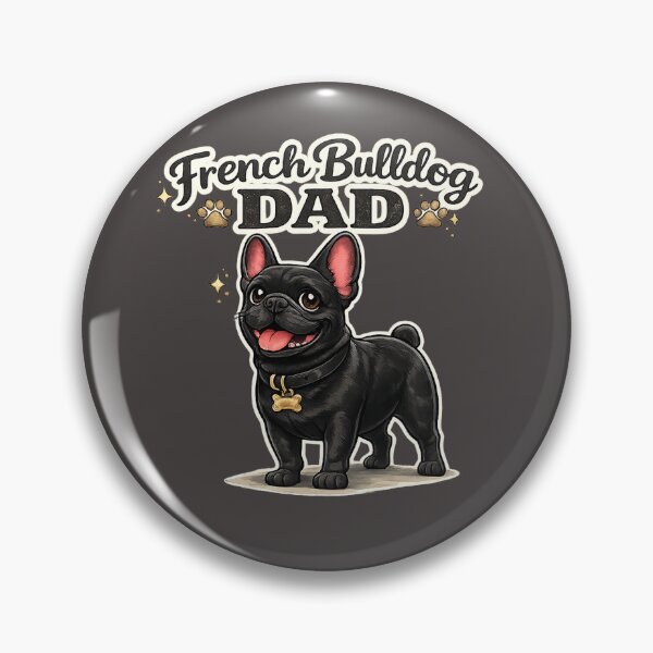 Item preview, French Bulldog Dad – Proud Frenchie Dog Dad Design designed and sold by Szapeee.