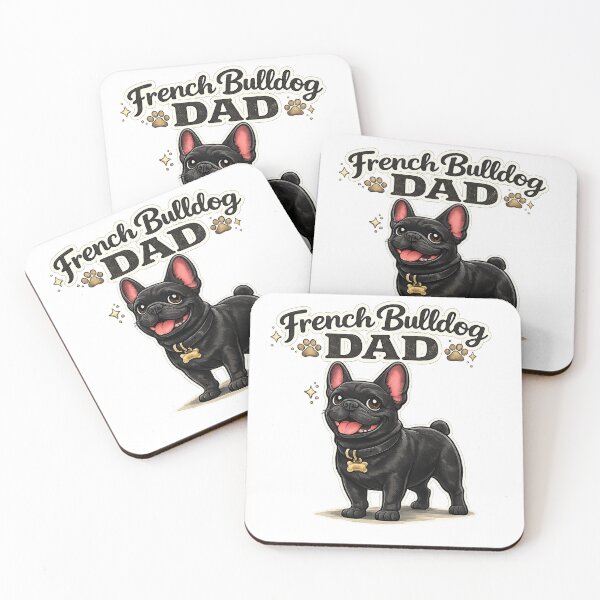 Item preview, French Bulldog Dad – Proud Frenchie Dog Dad Design designed and sold by Szapeee.