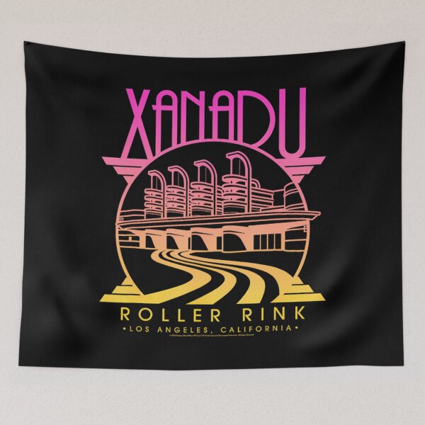 Item preview,  Olivia Newton John Xanadu Roller Rink Pink Yellow designed and sold by Animearter.