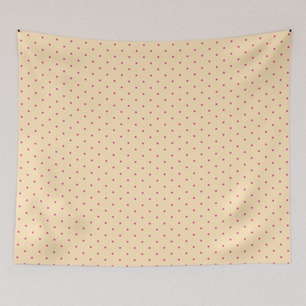 Item preview, Yellow and pink Polka dot pattern designed and sold by RishabhArts1.