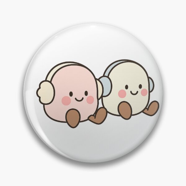 Item preview, Amuseable Toastie Pink And White Marshmallows designed and sold by DecalRush.