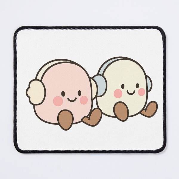Item preview, Amuseable Toastie Pink And White Marshmallows designed and sold by DecalRush.