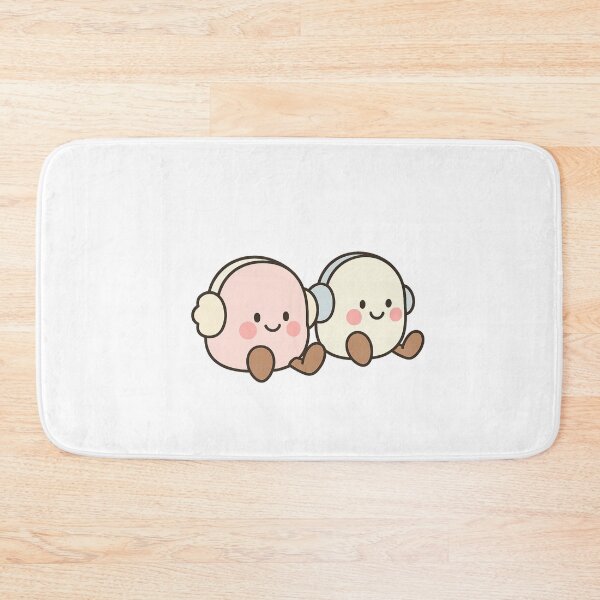 Item preview, Amuseable Toastie Pink And White Marshmallows designed and sold by DecalRush.