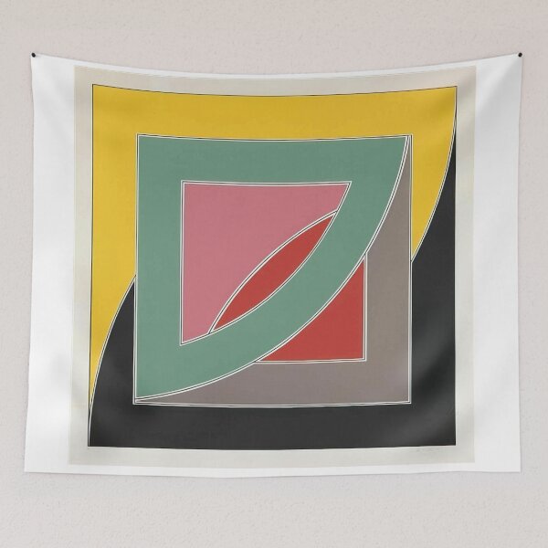 Item preview, referendum  - Original Paintings by Frank Stella, Frank Stella Geometric Abstract Art designed and sold by OilArtLittle.