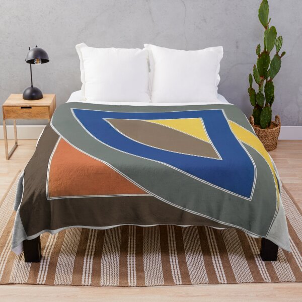 Item preview, river of ponds i  - Original Paintings by Frank Stella, Frank Stella Geometric Abstract Art designed and sold by OilArtLittle.