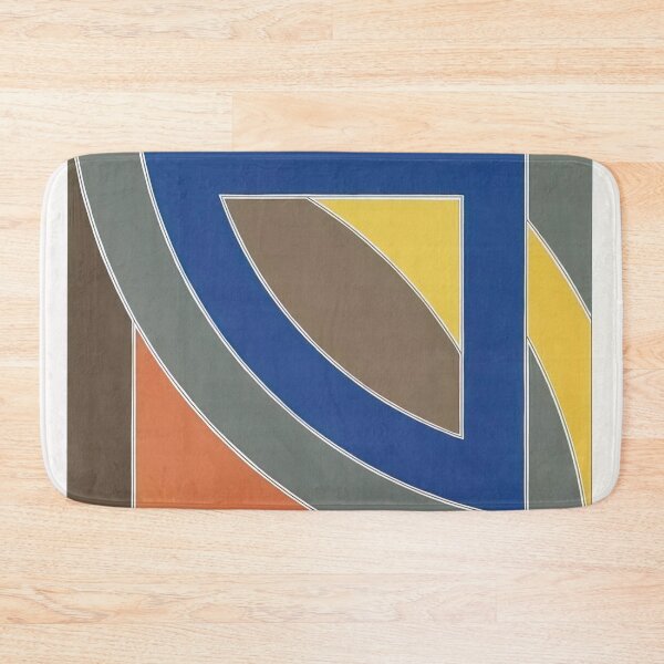 Item preview, river of ponds i  - Original Paintings by Frank Stella, Frank Stella Geometric Abstract Art designed and sold by OilArtLittle.