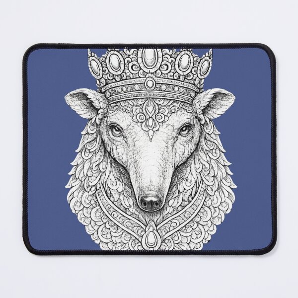 Item preview, Anteater Mandala Royal Line Art. designed and sold by Nika Art Studio.