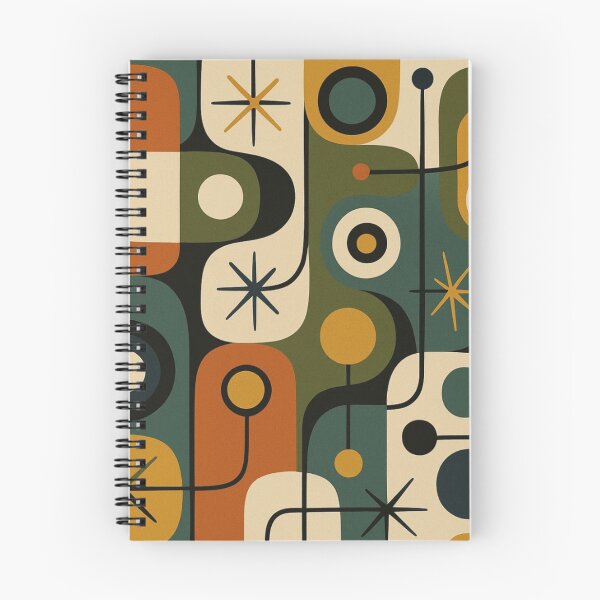 Item preview, Retro Mid Century Modern Starburst Pattern designed and sold by tonymagnerart.