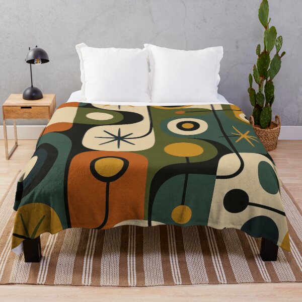 Item preview, Retro Mid Century Modern Starburst Pattern designed and sold by tonymagnerart.