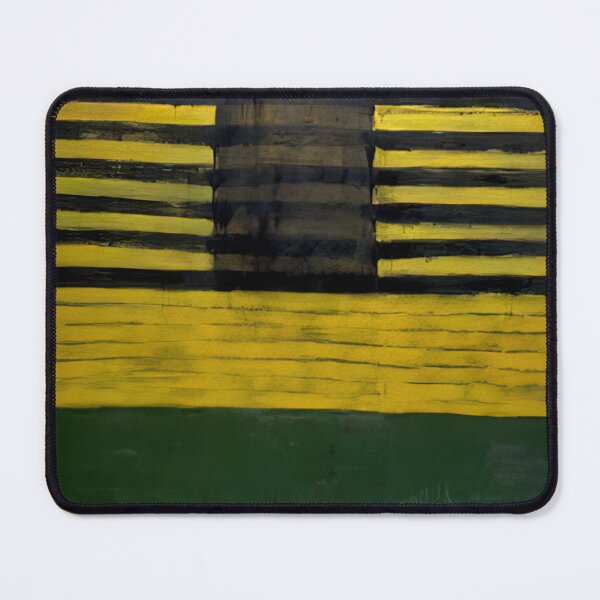Item preview, seward park - Original Paintings by Frank Stella, Frank Stella Geometric Abstract Art designed and sold by OilArtLittle.
