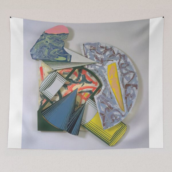 Item preview, salta nel mio sacco  - Original Paintings by Frank Stella, Frank Stella Geometric Abstract Art designed and sold by OilArtLittle.