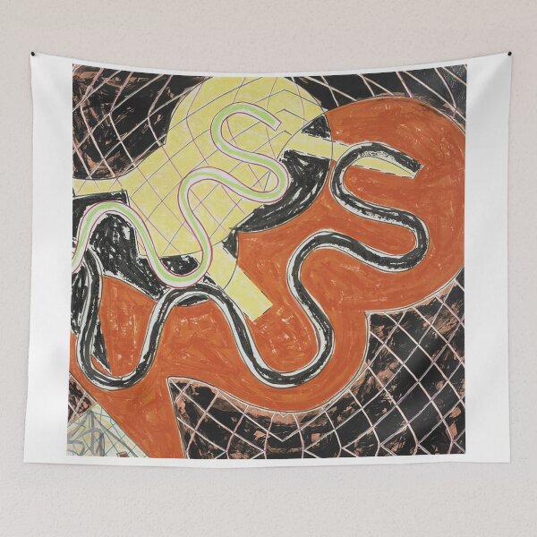 Item preview, shards  - Original Paintings by Frank Stella, Frank Stella Geometric Abstract Art designed and sold by OilArtLittle.