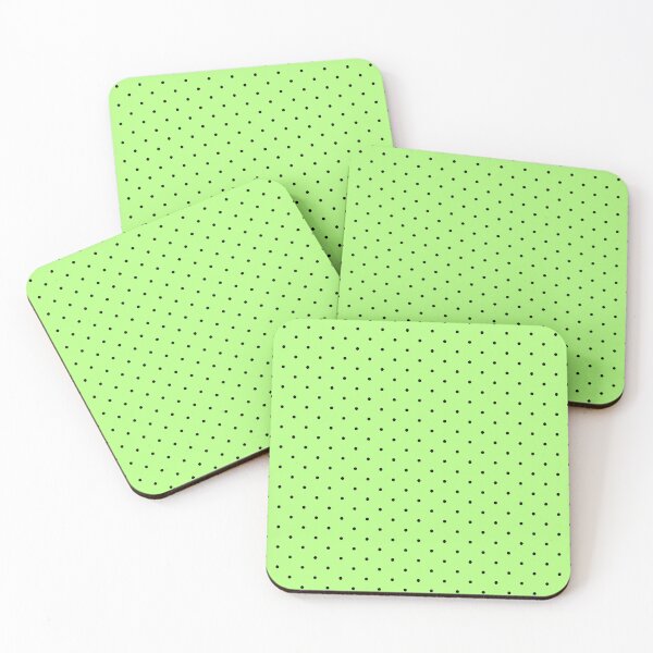 Item preview, Black and green Polka dot pattern designed and sold by RishabhArts1.