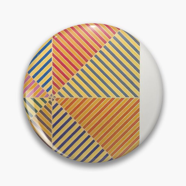 Item preview, sidi ifni from america s hommage picasso  - Original Paintings by Frank Stella, Frank Stella Geometric Abstract Art designed and sold by OilArtLittle.