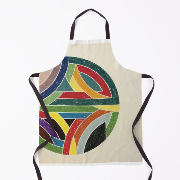 Item preview, sinjerli variation iv - Original Paintings by Frank Stella, Frank Stella Geometric Abstract Art designed and sold by OilArtLittle.