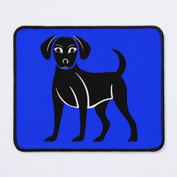 Item preview, Stylized Black Dog Modern Design 5 designed and sold by DigitalandPhoto.
