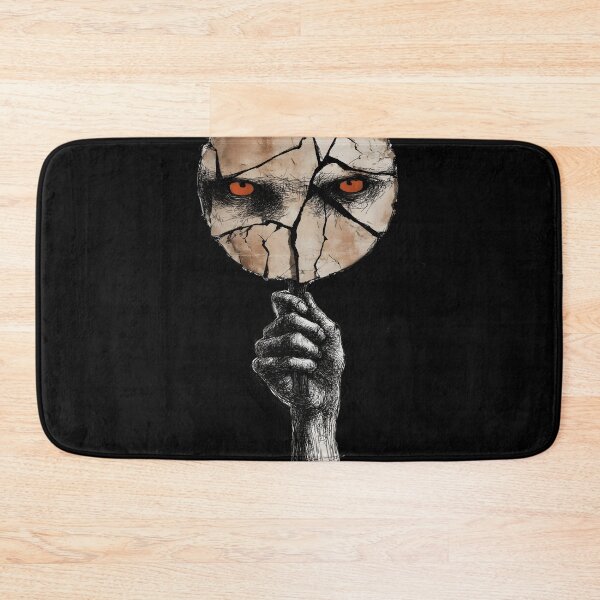 Item preview, Creepy Cracked Mirror Dark Gothic Horror Reflection designed and sold by Shoot-The-Moon.