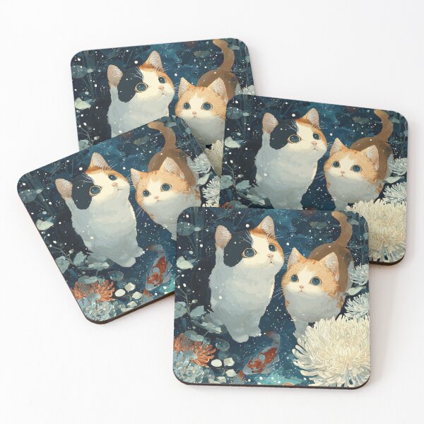 Item preview, Whiskers Under Starlight Blooms designed and sold by Venon28.